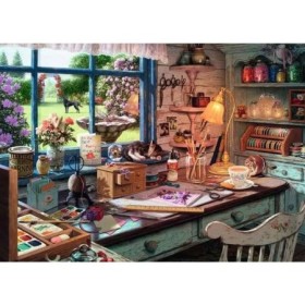 Ravensburger - Puzzle magazinul mestesugurilor 1000 piese design nou Ravensburger - 1
